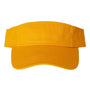 Valucap Hats Mens Bio-Washed Adjustable Visor - Gold