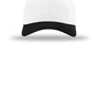 Richardson Hats Mens Pro Twill Snapback Hat - White/White/Black