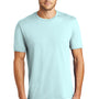 District Mens Perfect Weight Short Sleeve Crewneck T-Shirt - Seaglass Blue - Closeout