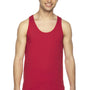 American Apparel Mens Fine Jersey Tank Top - Red
