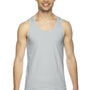 American Apparel Mens Fine Jersey Tank Top - New Silver Grey