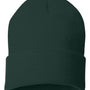 Sportsman Hats Unisex Solid Cuffed Beanie - Forest Green