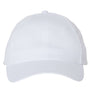 Valucap Hats Mens Brushed Twill Adjustable Hat - White