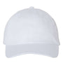 Valucap Hats Mens Small Fit Bio-Washed Adjustable Dad Hat - White