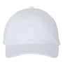 Valucap Mens Small Fit Bio-Washed Adjustable Dad Hat - White - NEW