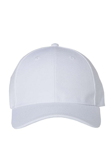 Sportsman 2220 Mens Wool Blend Hat White Flat Front
