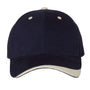 Sportsman Mens Dominator Adjustable Hat - Navy Blue/Stone - NEW
