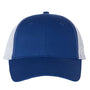 Valucap Mens Mesh Back Twill Snapback Trucker Hat - Royal Blue/White - NEW