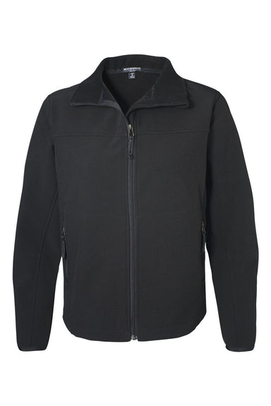 Weatherproof W6500 Womens Soft Shell Full Zip Jacket Black Flat Front