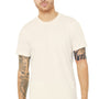 Bella + Canvas Mens Heather CVC Short Sleeve Crewneck T-Shirt - Heather Natural