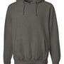 Weatherproof Mens Cross Weave Hooded Sweatshirt Hoodie - Charcoal Grey - NEW