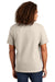 American Apparel 1301/AL1301 Mens Short Sleeve Crewneck T-Shirt Cream Model Back