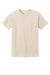 American Apparel 1301/AL1301 Mens Short Sleeve Crewneck T-Shirt Cream Flat Front
