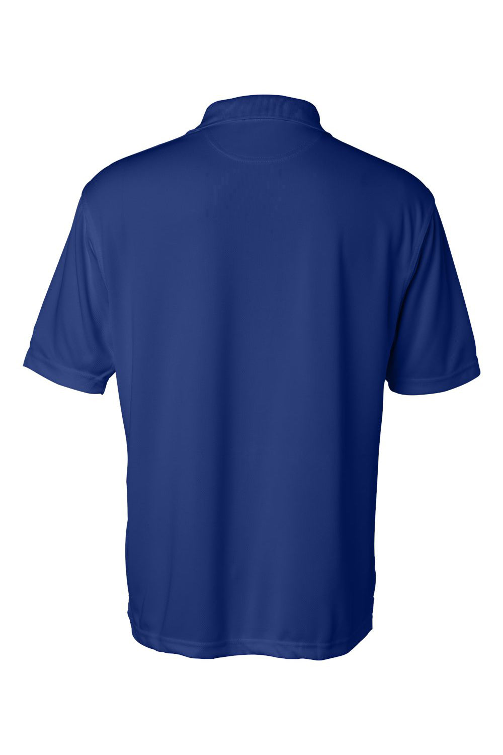 Sierra Pacific 0469 Mens Moisture Wish Mesh Short Sleeve Polo Shirt Royal Blue Flat Back