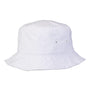 Sportsman Hats Mens Bucket Hat - White