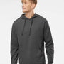 Independent Trading Co. Mens Hooded Sweatshirt Hoodie - Heather Charcoal Grey - NEW