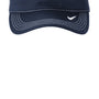 Nike Hats Mens Dri-Fit Moisture Wicking Swoosh Adjustable Visor - Navy Blue