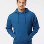 Independent Trading Co. Mens Hooded Sweatshirt Hoodie - Heather Royal Blue - NEW