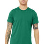 Bella + Canvas Mens Short Sleeve Crewneck T-Shirt - Kelly Green