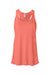 Bella + Canvas BC8800/B8800/8800 Womens Flowy Tank Top Coral Flat Front