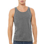 Bella + Canvas Mens Jersey Tank Top - Heather Deep Grey