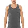 Bella + Canvas Mens Jersey Tank Top - Asphalt Grey - Closeout