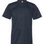 C2 Sport Youth Performance Moisture Wicking Short Sleeve Crewneck T-Shirt - Navy Blue