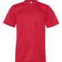 C2 Sport Youth Performance Moisture Wicking Short Sleeve Crewneck T-Shirt - Red
