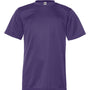 C2 Sport Youth Performance Moisture Wicking Short Sleeve Crewneck T-Shirt - Purple