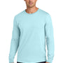 Jerzees Mens Classics Long Sleeve Crewneck T-Shirt - Breezy Blue