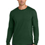 Jerzees Mens Classics Long Sleeve Crewneck T-Shirt - Forest Green