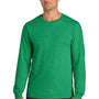 Jerzees Mens Classics Long Sleeve Crewneck T-Shirt - Heather Retro Green