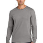 Jerzees Mens Classics Long Sleeve Crewneck T-Shirt - Rock Grey