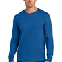 Jerzees Mens Classics Long Sleeve Crewneck T-Shirt - Royal Blue