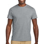 Jerzees Mens Classics Short Sleeve Crewneck T-Shirt - Heather Grey
