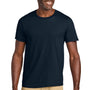 Jerzees Mens Classics Short Sleeve Crewneck T-Shirt - Navy Blue
