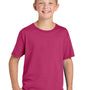 Jerzees Youth Classics Short Sleeve Crewneck T-Shirt - Cyber Pink