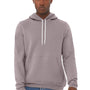 Bella + Canvas Mens Sponge Fleece Hooded Sweatshirt Hoodie w/ Pouch Pocket - Storm Grey