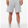 Bella + Canvas Mens Shorts w/ Pockets - Heather Grey