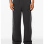 Bella + Canvas Mens Straight Leg Sweatpants w/ Pockets - Heather Dark Grey