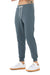Bella + Canvas BC3727 Mens Jogger Sweatpants w/ Pockets Heather Slate Blue Model 3Q