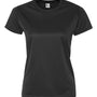 C2 Sport Womens Performance Moisture Wicking Short Sleeve Crewneck T-Shirt - Black