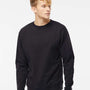 Independent Trading Co. Mens Crewneck Sweatshirt - Black - NEW