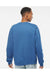 Independent Trading Co. SS3000 Mens Crewneck Sweatshirt Heather Royal Blue Model Back