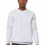 Bella + Canvas Mens Sponge Fleece Crewneck Sweatshirt - Ash Grey