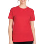 Next Level Womens Relaxed Short Sleeve Crewneck T-Shirt - Red - Closeout