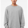Bella + Canvas Mens Classic Crewneck Sweatshirt - Heather Grey