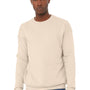 Bella + Canvas Mens Fleece Crewneck Sweatshirt - Heather Dust