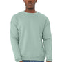 Bella + Canvas Mens Fleece Crewneck Sweatshirt - Dusty Blue