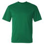 C2 Sport Mens Performance Moisture Wicking Short Sleeve Crewneck T-Shirt - Kelly Green